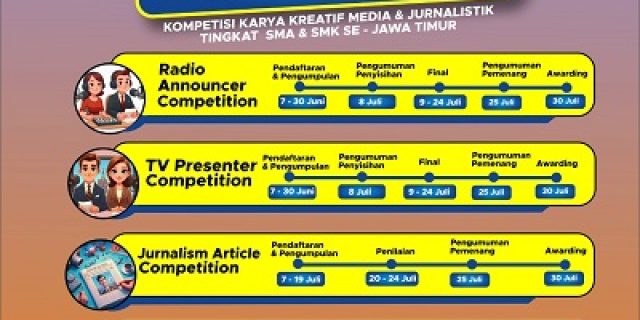 “The Art of Media Communication Competition” untuk Siswa SMA dan SMK “The Art of Media Communication Competition” untuk Siswa SMA dan SMK