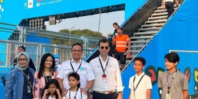 Anies: Selamat Pagi Dari Sirkuit Ancol!