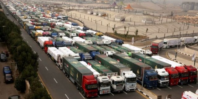Bantuan kemanusiaan menuju Gaza