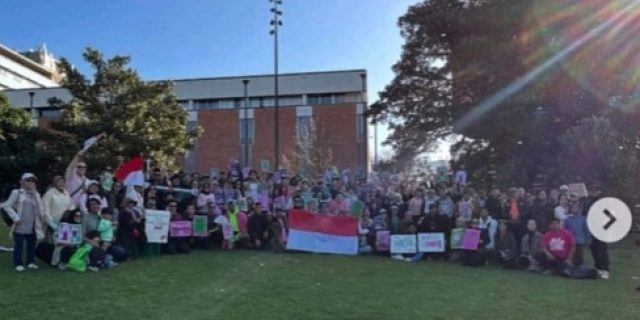 Forum Tanah Air ( FTA ) Sydney, Australia Protest in Victoria Park