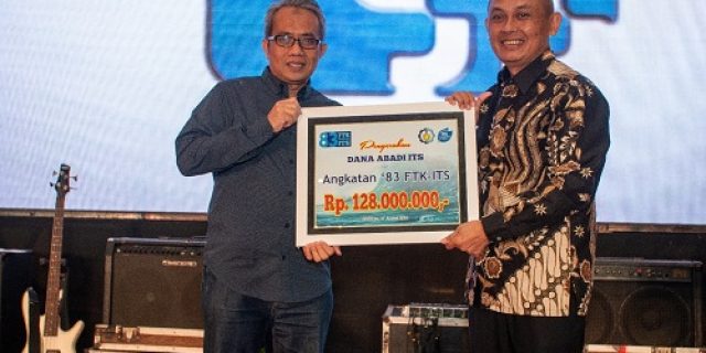 Gelar Reuni, FTK ITS 1983 Impulsif Donasi untuk Dana Abadi Gelar Reuni, FTK ITS 1983 Impulsif Donasi untuk Dana Abadi