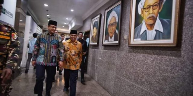 Gubernur Anies Baswedan Tandatangani Ground Breaking Gedung Baru PBNU