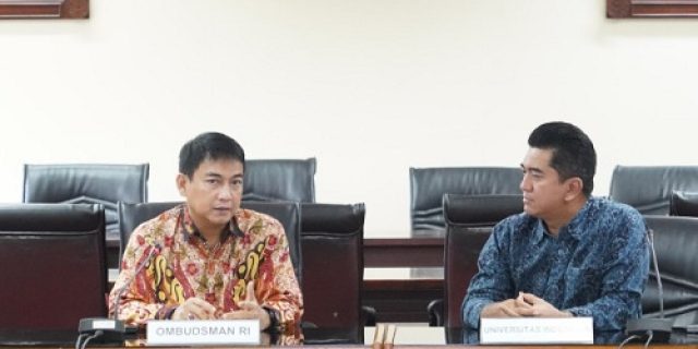 Ombudsman RI dan Universitas Indonesia Bahas Revisi UU Ombudsman hingga Akses Tol RSUI Ombudsman RI dan Universitas Indonesia Bahas Revisi UU Ombudsman hingga Akses Tol RSUI