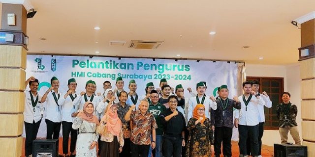 HMI Cabang Surabaya Dilantik, PB HMI:  Berkas Konfercab Diperlukan Adanya Surat Pengantar Dari Demisioner Ketua Umum