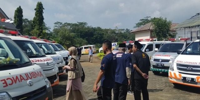 Jambore Ambulance LazisMU Jawa Timur Pertama Di Agro Techno Park Ngawi