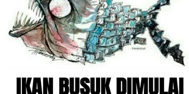 Catatan M Chirzin: Ikan Membusuk Dari Kepalanya?