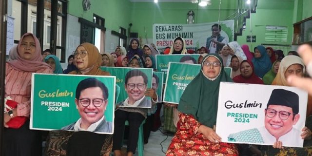 Komunitas Pengajian Emak-emak Kota Malang Deklarasi Dukungan Gus Muhaimin Presiden 2024