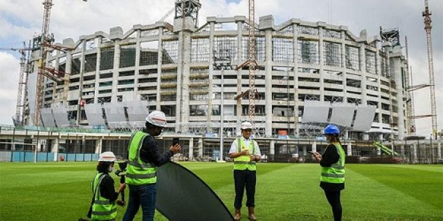 Suara Adzan Menggelegar di Jakarta International Stadium