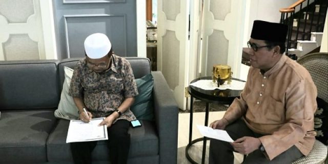 JK Resmi Tandatangani Pemecatan Arief Rosyid dari DMI