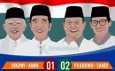 Data Google Trends : Popularitas Prabowo-Sandi 78,79 persen, Jokowi-Amin 21,21 persen