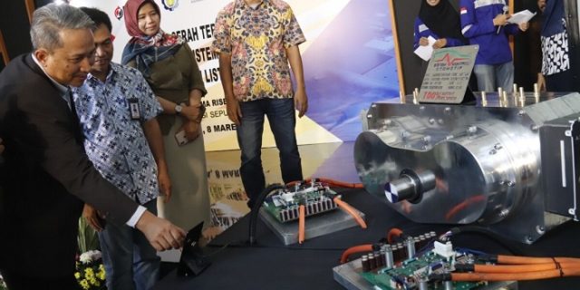 ITS Berhasil Buat Prototype Penggerak Kereta Listrik Berdaya 150-300 KW
