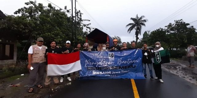 KAHMI Jatim Bawa 5 Kegiatan Untuk Bantu Korban Semeru, Edi: Kami Siapkan Skema Pemulihan Ekonomi Warga