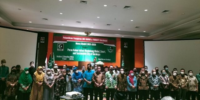MD KAHMI Surabaya Dikukuhkan, Nurul: Untuk Menjaga Mata Air Pengkaderan HMI Surabaya