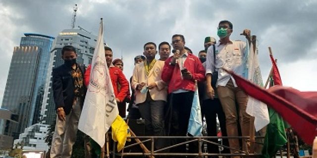 KAMMI Demo Protes Kenaikan BBM, Kenaikan PPN 11% hingga Kenaikan Bahan Pokok