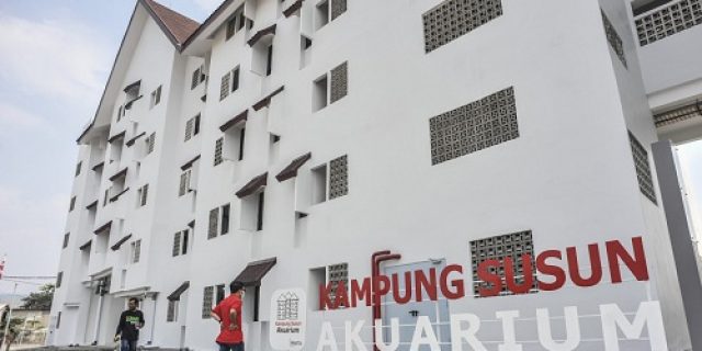 Kampung Susun Akuarium mendapat penghargaan tertinggi dalam Inovasi Perumahan di Asia Pasifik Kampung Susun Akuarium mendapat penghargaan tertinggi dalam Inovasi Perumahan di Asia Pasifik