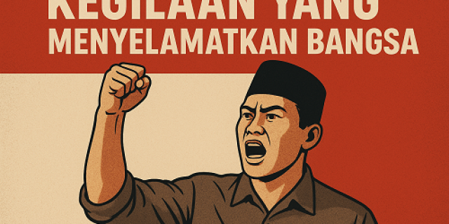 Kegilaan yang Menyelamatkan Bangsa Kegilaan yang Menyelamatkan Bangsa