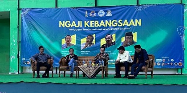 Kolaborasi Sekber KIB Dengan Civitas Akademi UIN Sunan Ampel Surabaya, Rocky Gerung: Mahasiswa Harus Berjuang Gelorakan Perubahan