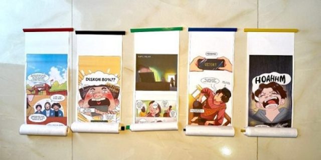 Komik Edukasi Digital dari ITS Jadi “Senjata” Literasi Anak di Daerah Terpencil” Komik Edukasi Digital dari ITS Jadi “Senjata” Literasi Anak di Daerah Terpencil”