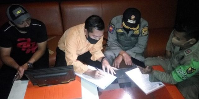 Tim RCKT Tegas !!! Ijin Usaha Karaoke Keluarga NAV 2 di Kota Kediri Terancam Dicabut