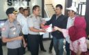 Data E-KTP Dibobol Puluhan Warga Kediri Datangi Polda Jatim
