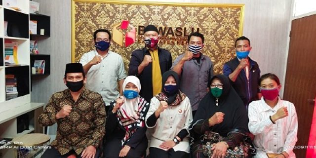Bergerak Lagi !!! GR-MKLB Lanjutkan Audensi Ke Bawaslu Kabupaten Kediri