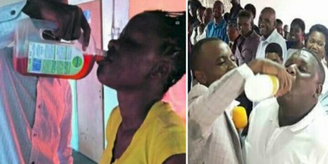HOAX : Pendeta Suruh “Minum Dettol Agar Kebal Dari Corona” 59 Jemaat Gereja Afrika Selatan Tewas Seketika
