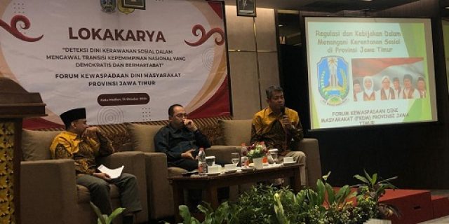 FKDM Jatim Ingatkan Kerawanan Saat Transisi Kepemimpinan FKDM Jatim Ingatkan Kerawanan Saat Transisi Kepemimpinan