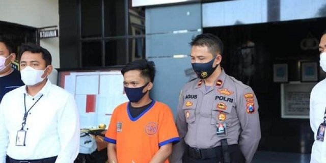 Beri Laporan Palsu Tentang Kebakaran Pemuda  Sidoarjo di Ringkus Polrestabes