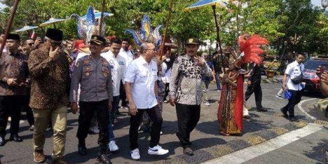 Menteri Perdagangan, Sidak Harga Bahan Pokok di Pasar Besar Kota Madiun