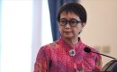 Menlu Retno Marsudi mengatakan Israel harus menarik diri dari wilayah Palestina, pendudukan Israel “ilegal”