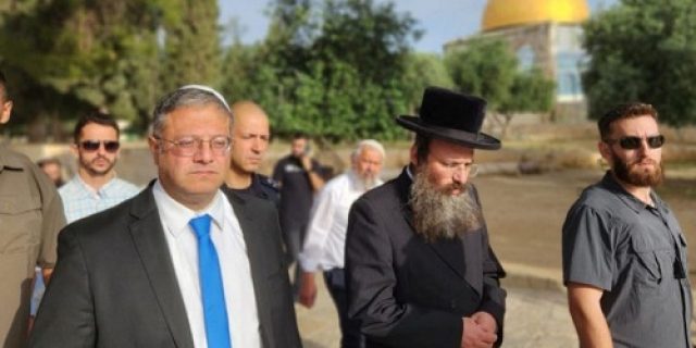 Menteri Keamanan sayap kanan Israel lakukan provokasi memasuki Masjidil Aqsa Menteri Keamanan sayap kanan Israel lakukan provokasi memasuki Masjidil Aqsa