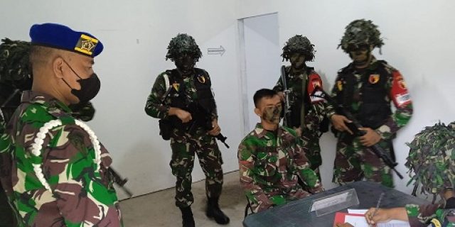 Wujudkan Prajurit Taat Hukum Dalam Drill Taktis YTP 516 Kodam V/Brawijaya