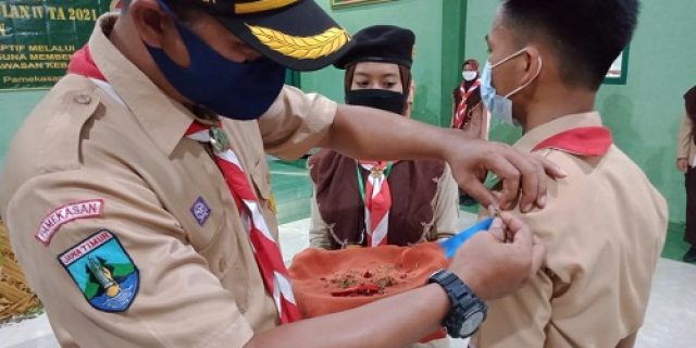 Kodim 0826 Pamekasan Melaksanakan Kegiatan Pembinaan Pramuka Saka Wira Kartika Triwulan lV Tahun Anggaran 2021