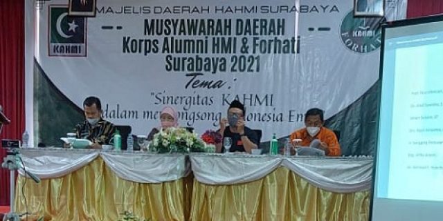 Dok! 5 Presidium KAHMI Surabaya Terpilih Lewat Musyawarah Mufakat