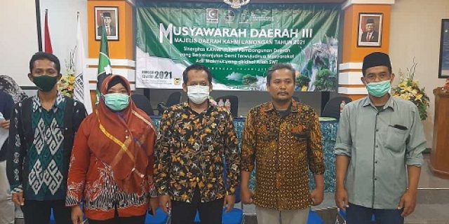 Musda III, Fauzin Terpilih Sebagai Koordinator Presidium MD KAHMI Lamongan