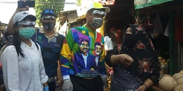 Calon Wakil Walikota Surabaya Mujiaman, Blusukan Ke Pasar Simo : Pasar Kita Utamakan, Jangan Sampai Warga Tak Jualan Seharipun