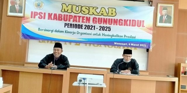 MUSKAB IPSI Kabupaten Gunungkidul Periode 2021 – 2025 Lahirkan Kepengurusan Baru