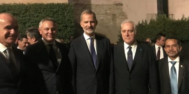Melakukan Lobby ke Menlu Albares di Sevilla