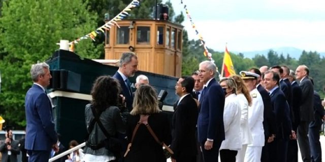 Menghadiri Pameran Industri Perkapalan Dunia di Vigo