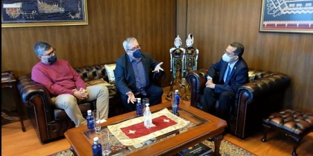 Bertemu Dubes RI, Profesor Spanyol Ingin Hubungan Spanyol-Indonesia Bisa Ditingkatkan Lagi