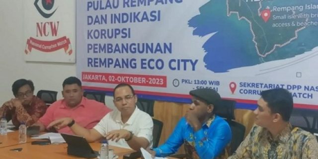 Nasional Corruption Watch Menilai Proyek Xinyi Asal China di Indonesia Hanya Akal-Akalan: Hanya Untuk Menggoreng Saham Xinyi??