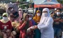 Giat Ramadan Kadin Sumenep, Salurkan Sembako dan Masker