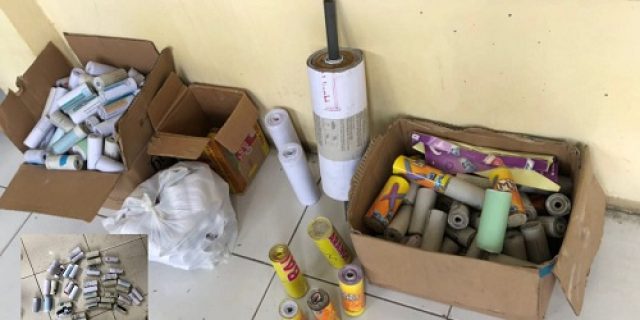 Team Opsnal Satreskrim Polres Pamekasan, Mengamankan Empat Terduga Pelaku Kasus Tindak Pidana Bahan Peledak Mercon
