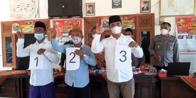 Panitia Pilkades Desa Ketawang Karay, Tetapkan Tiga Orang Calon Kades