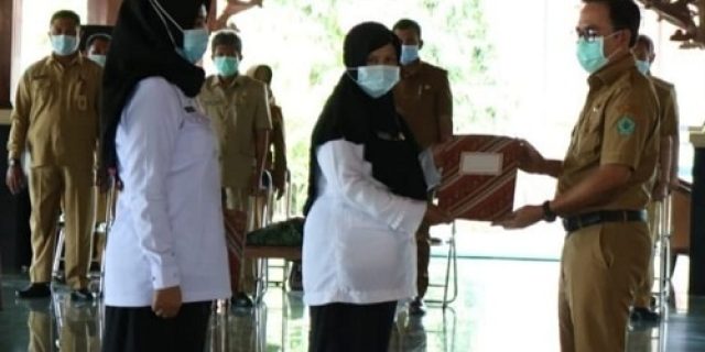 246 Honorer di Pamekasan Terima SK Pengangkatan Jadi PPPK