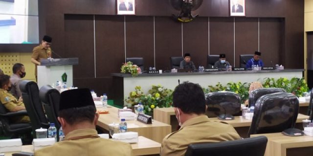 Jawaban Bupati Atas Pandangan Umum Fraksi DPRD Tentang LKPJ Kabupaten Pamekasan TA 2021