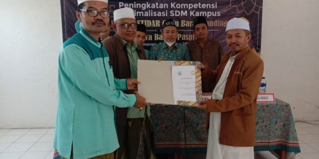 STIDAR Sumenep Lakukan MoU Dengan IAI DALWA Bangil Pasuruan