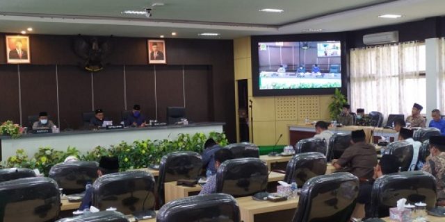 DPRD Gelar Rapat Paripurna Pengumuman Atas Penetapan Calon Wakil Bupati Pamekasan