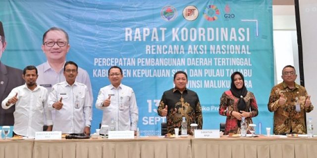 Sekjend Kemendesa PPDT Buka Rakor Rencana Aksi Nasioanl Percepatan Pembangunan Daerah Tertinggal