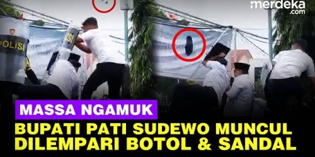 Kilas Detik-Detik Aksi Demo Anarkis Dan Jatuhnya Bupati Sadewo